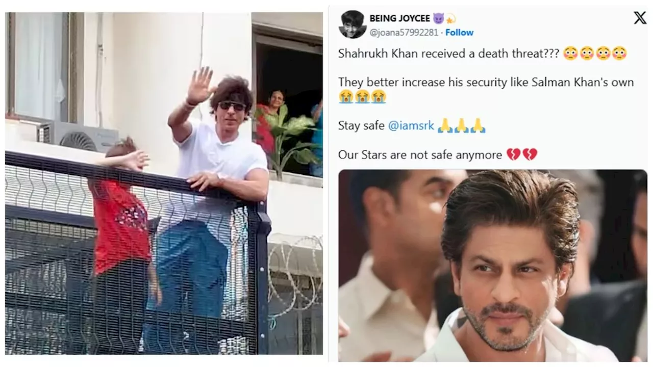 SRK फैंस ने शाहरुख खान को दिए सख्त निर्देश....मन्नत बालकनी में मत आना, बिश्नोई गैंग को दी गालियां