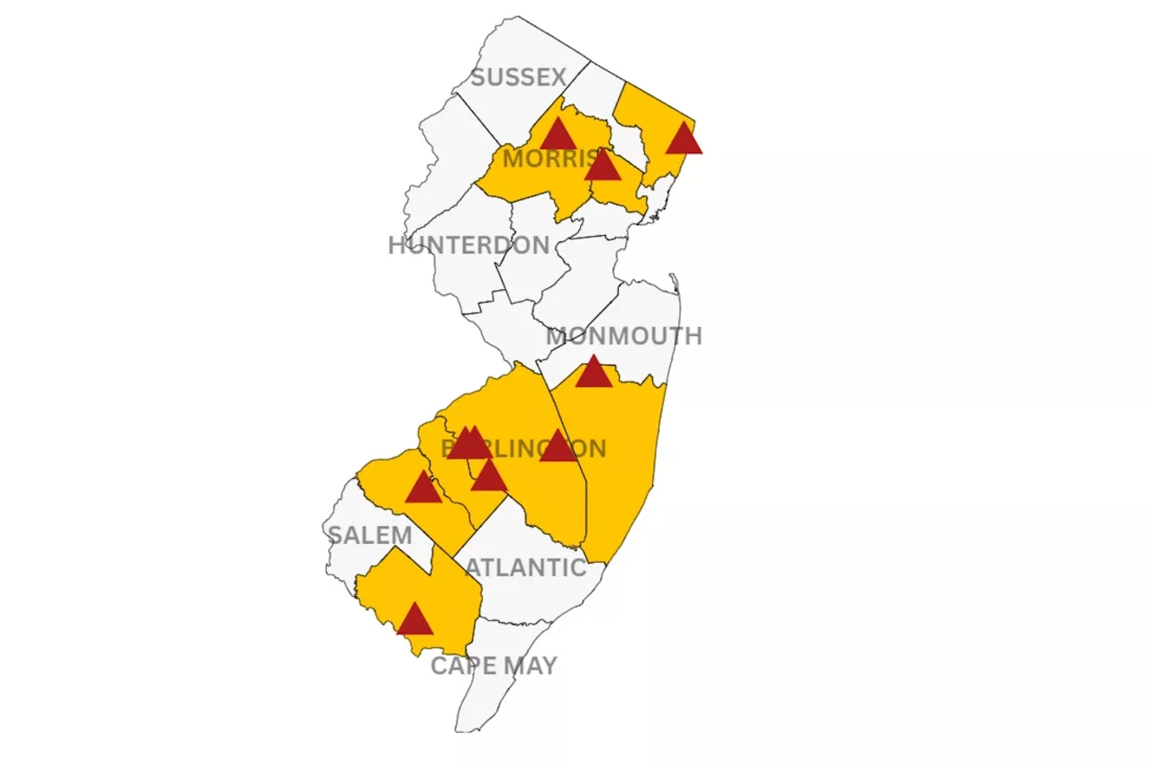 New Jersey Wildfire Map as New York City Warned of Fires