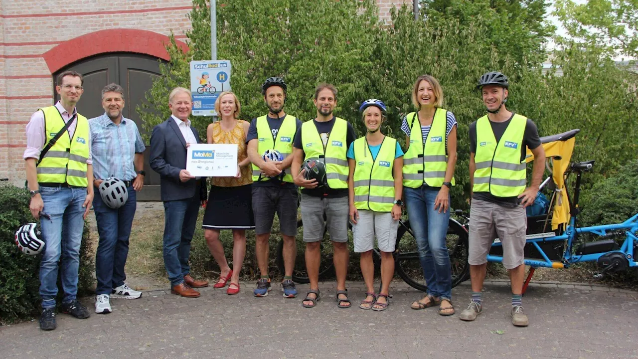 Mobilität regional neu denken: Vom SchulRadBus bis zur Gehzeiten.Karte