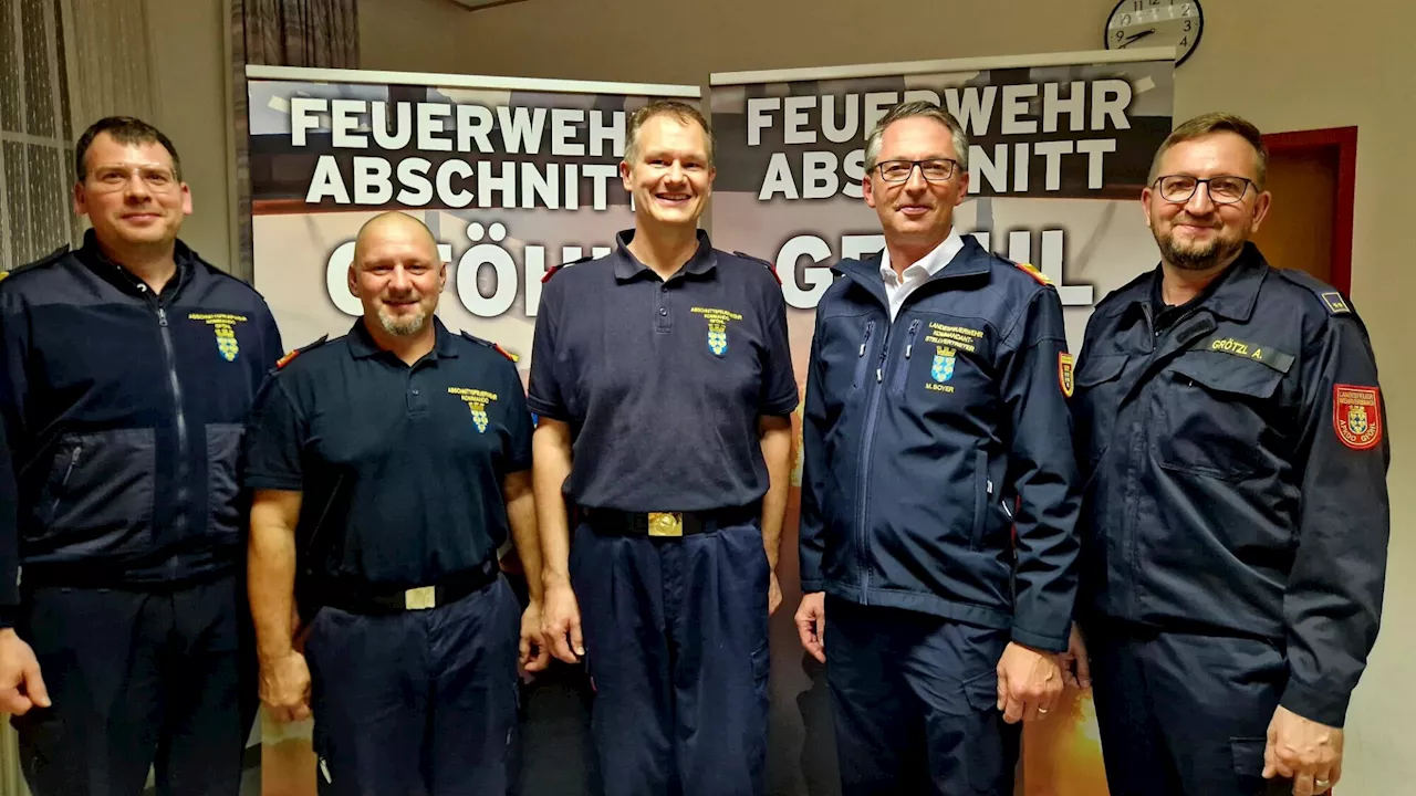 Neuer Chef für Gföhler Feuerwehr-Abschnitt