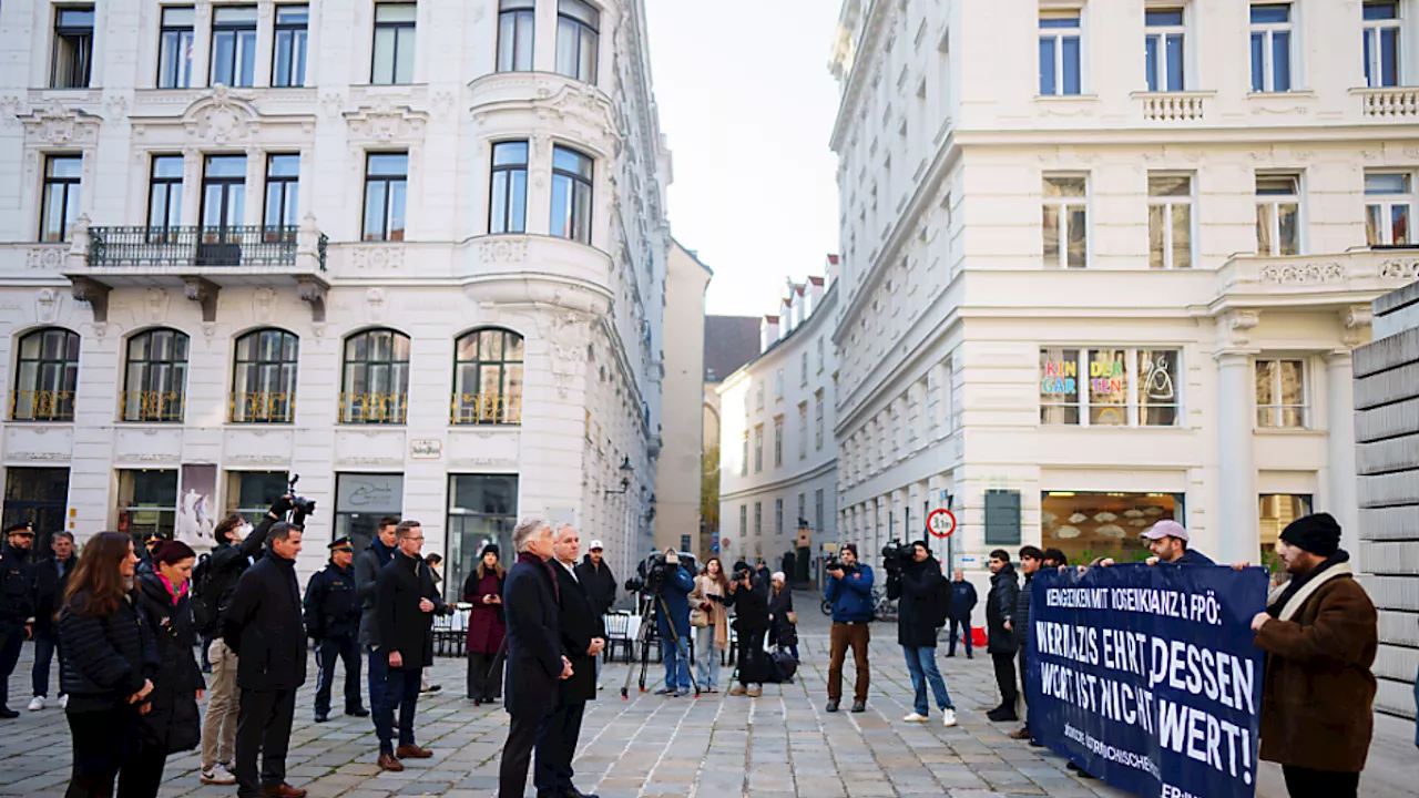 Rosenkranz an Pogrom-Gedenken gehindert