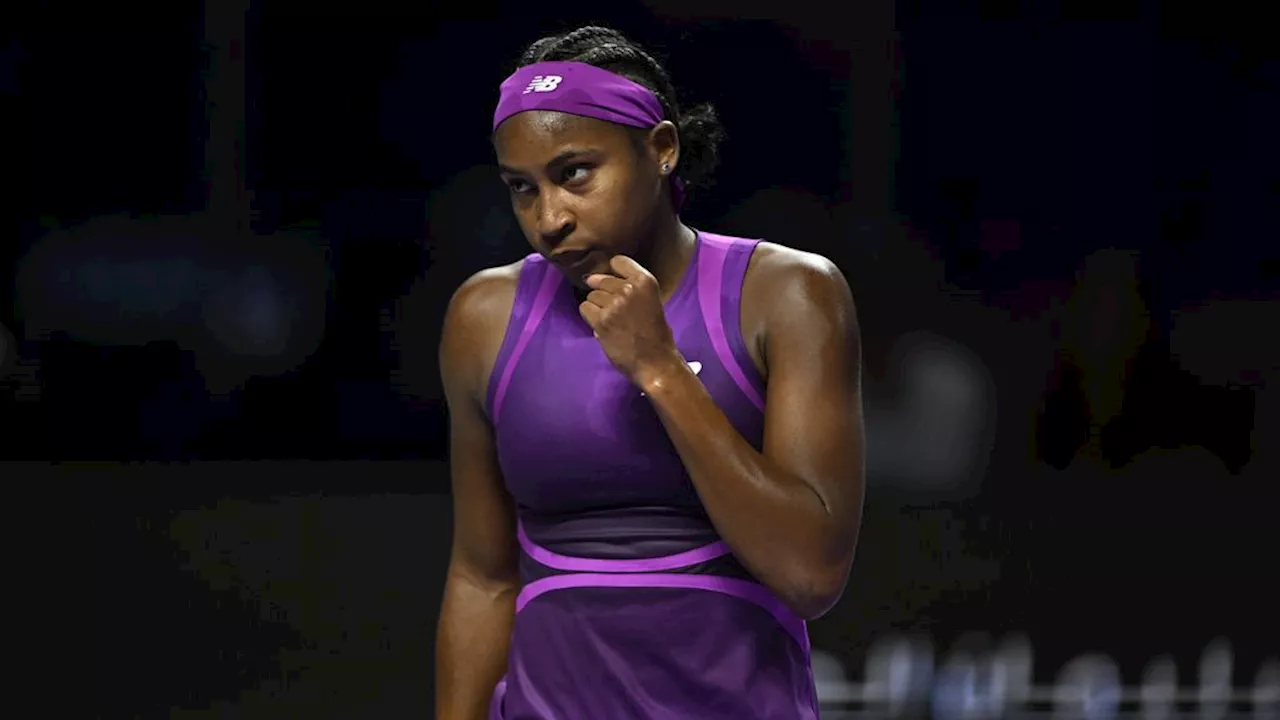 Gauff na winst op Sabalenka naar eindstrijd WTA Finals, ook Zheng finaliste