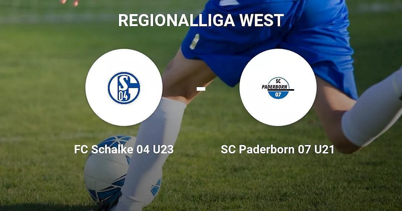 FC Schalke 04 U23 um Längen schlechter als SC Paderborn 07 U21