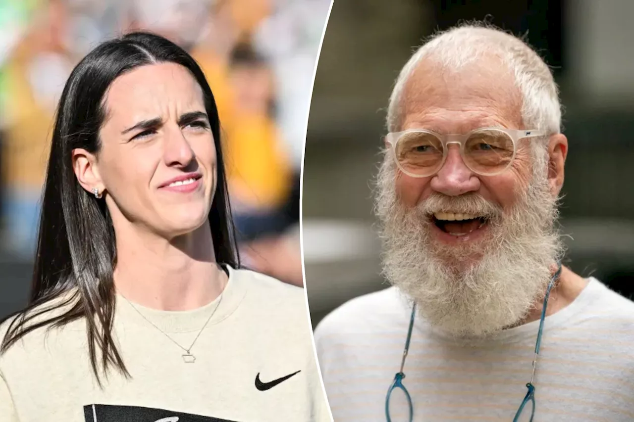 Caitlin Clark's busy offseason will now include a sitdown with David Letterman