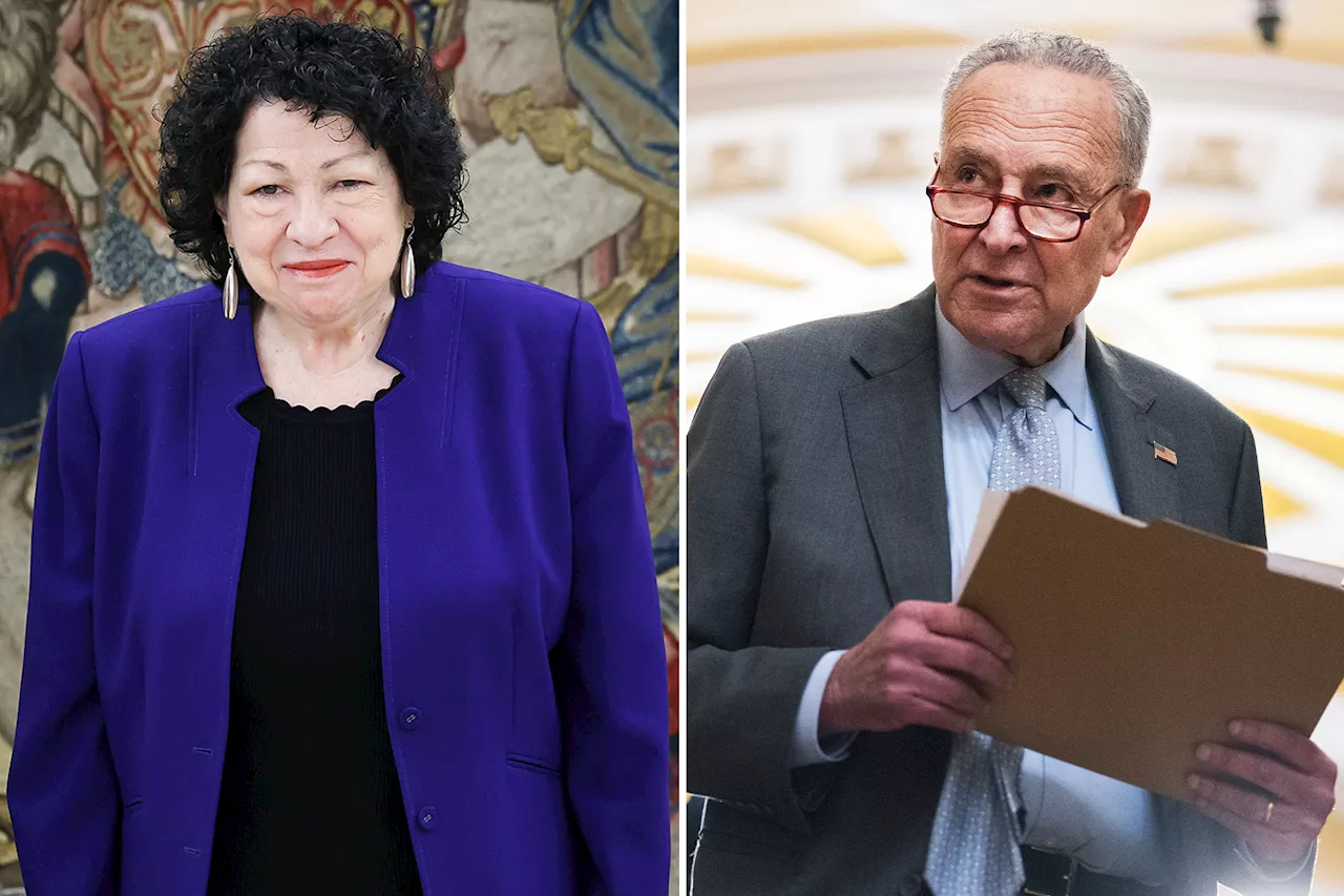 Senate Dems furiously debate trying to push out Justice Sonia Sotomayor: report