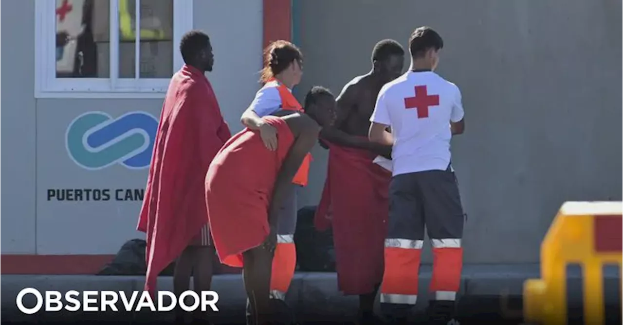 Mais de 160 pessoas resgatadas e transportadas para Lanzarote e El Hierro