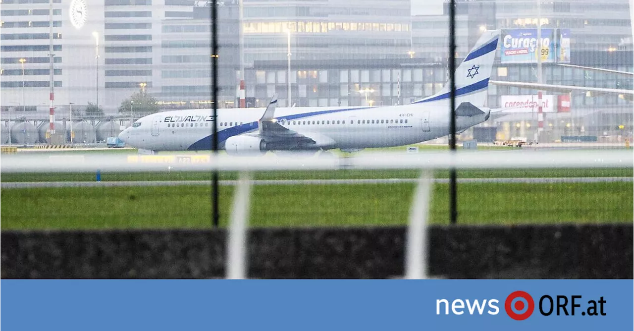 Nach nächtlichen Angriffen: Israel fliegt Staatsbürger aus Amsterdam aus