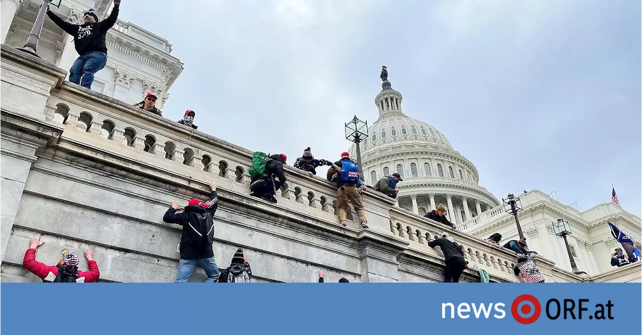 Sturm auf Kapitol: Angeklagte zählen auf Trumps Begnadigung