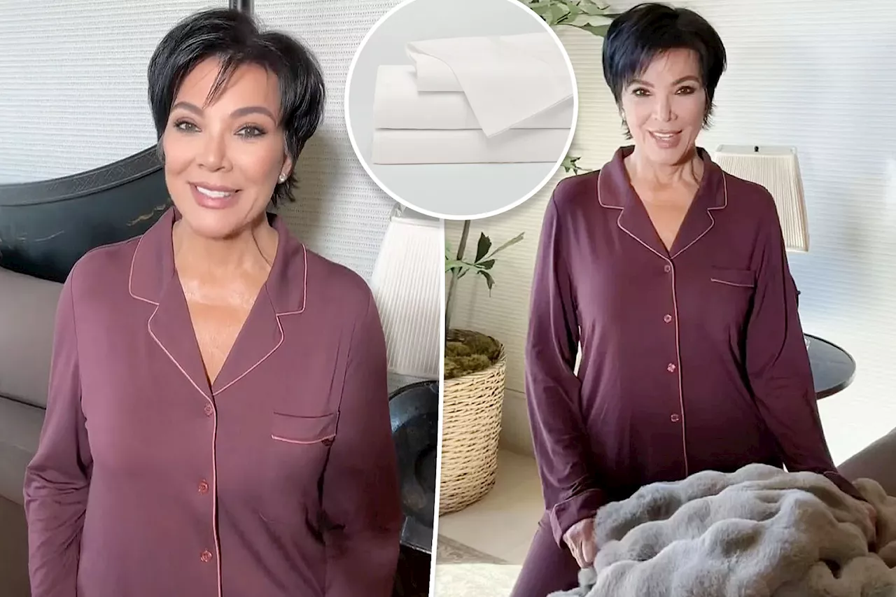 Kris Jenner sleeps on these sheets 'every single night': 'Never felt anything softer'