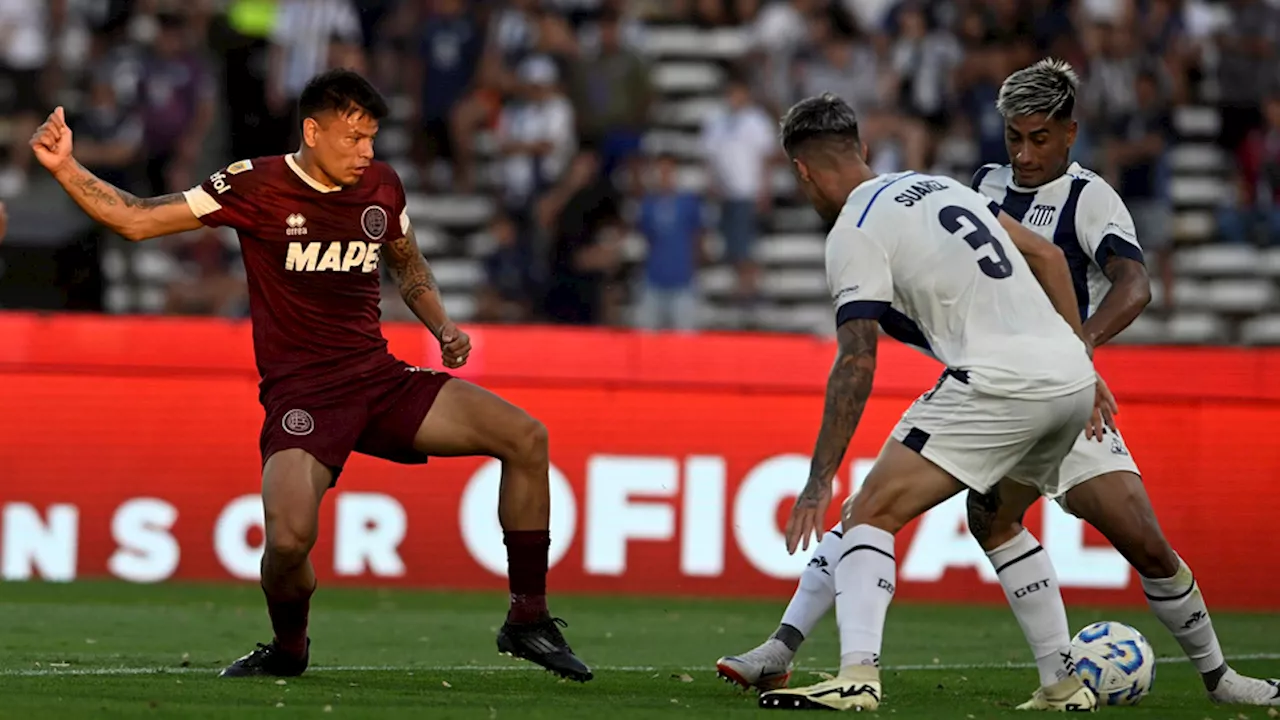 Liga Profesional: Talleres no pudo con Lanús en Córdoba