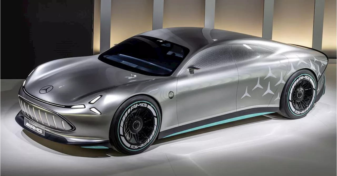 Mercedes-AMG unveils Vision AMG – fully electric AMG.EA-based concept shows future design direction