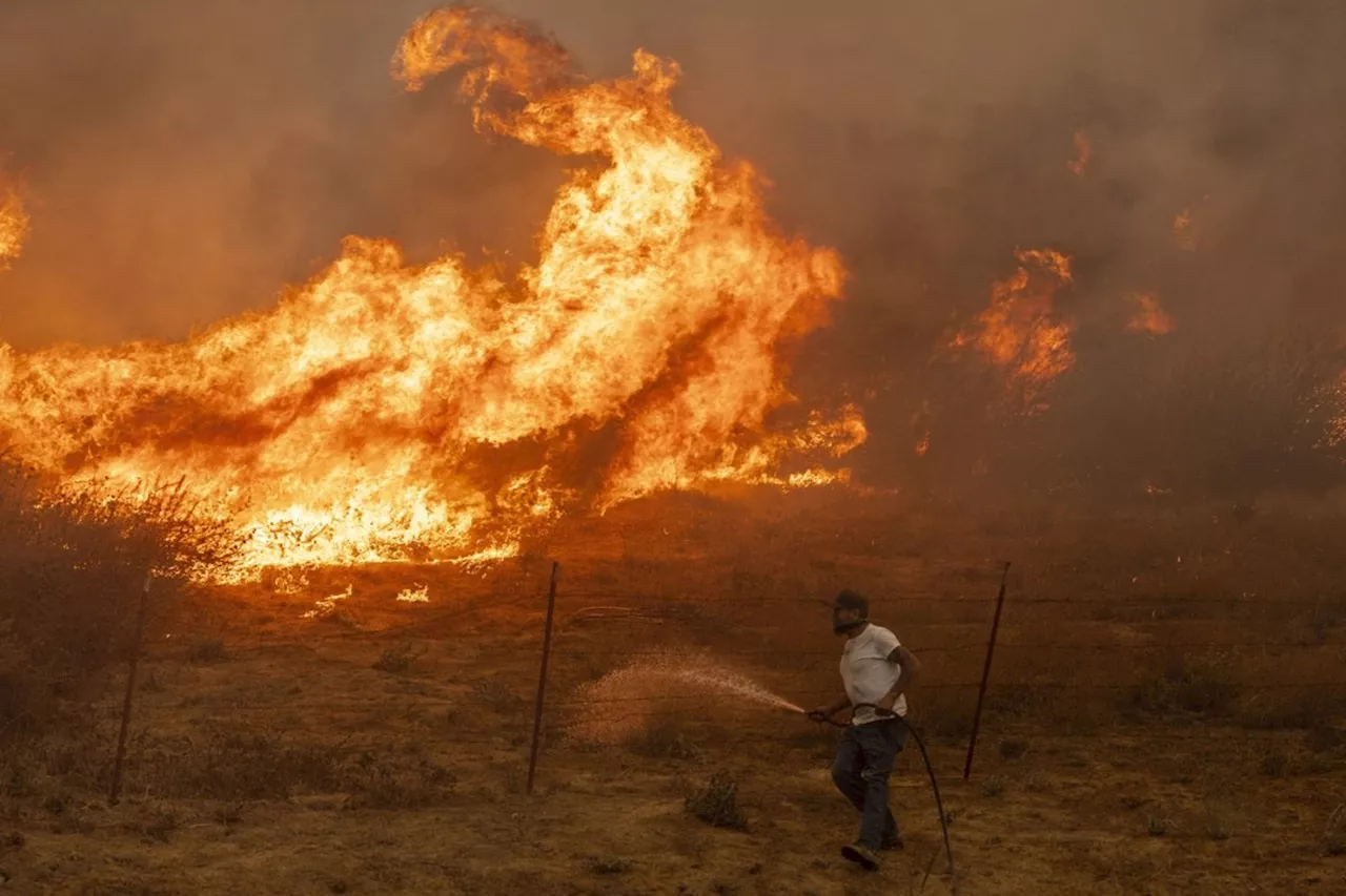 132 structures destroyed in Southern California wildfire as fierce winds expected to subside