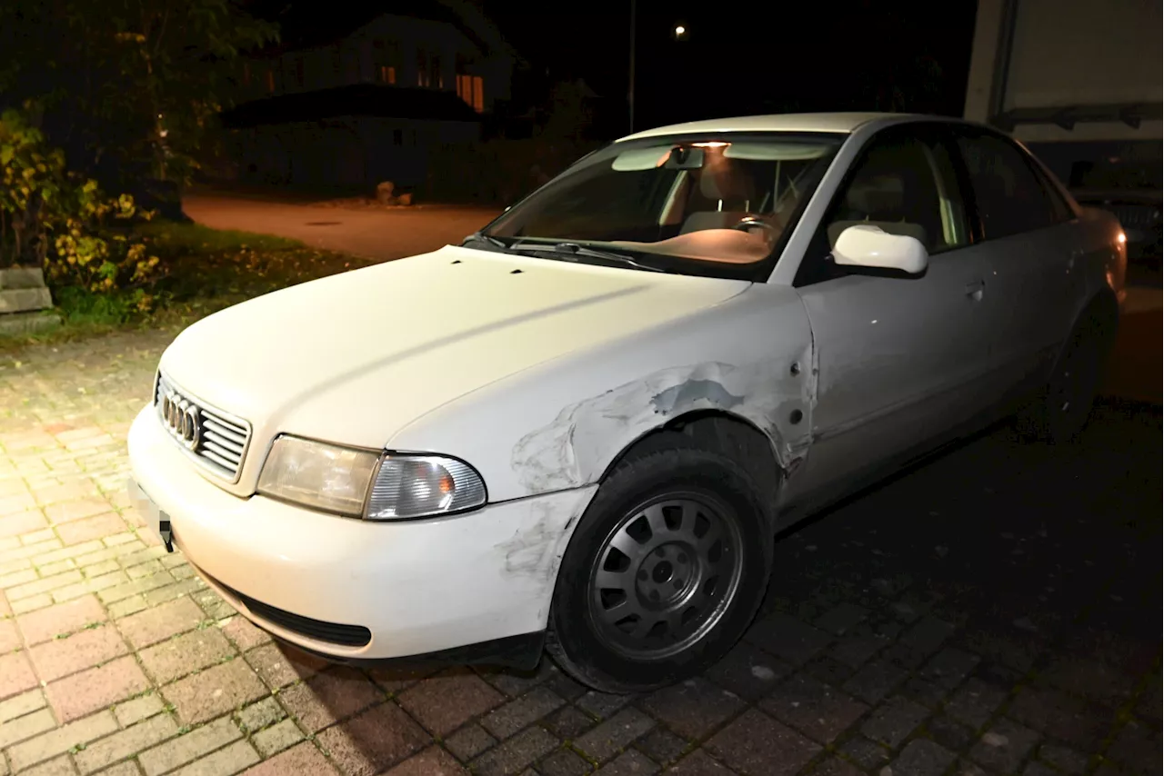 Niederglatt SG: Fahrunfähig Unfall verursacht und sich entfernt