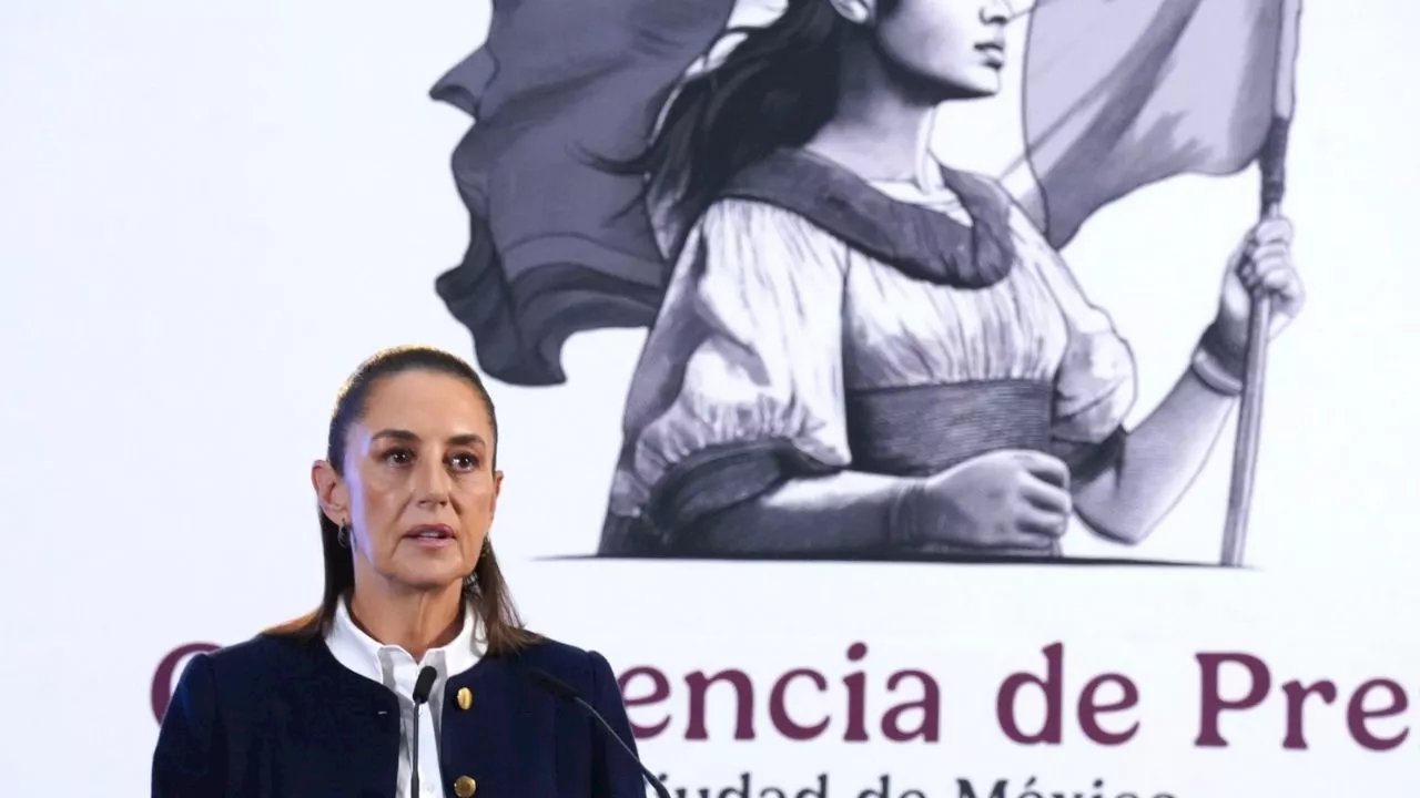 Estos fueron los principales temas de la conferencia mañanera de Sheinbaum del 8 de noviembre (Video)