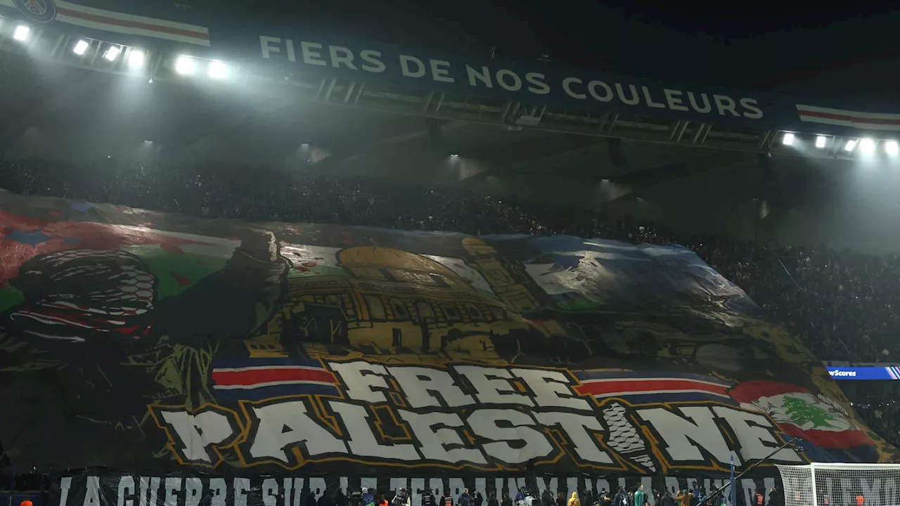 Après la polémique du tifo 'Free Palestine', le PSG interdit les tifos au Parc des Princes en 2024