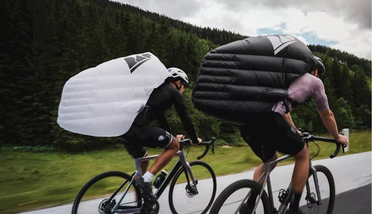 Air-filled cycling backpack to "reduce drag" and "enhance safety" looks certain to hit Kickstarter funding goal