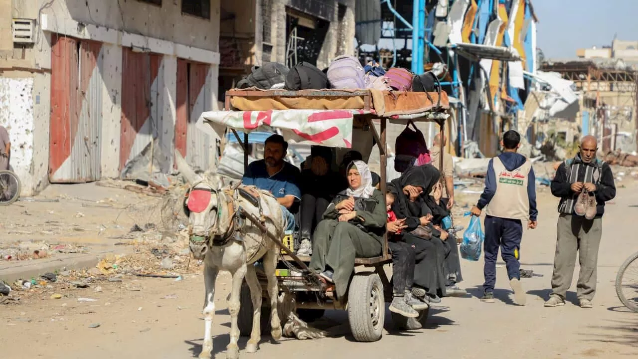 Why displaced Palestinians in northern Gaza fear they won’t be able to return to their homes