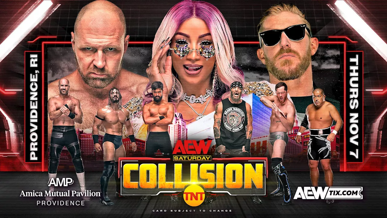 AEW Collision SPOILERS (11/9): Match Results From Taped Providence, Rhode Island Show