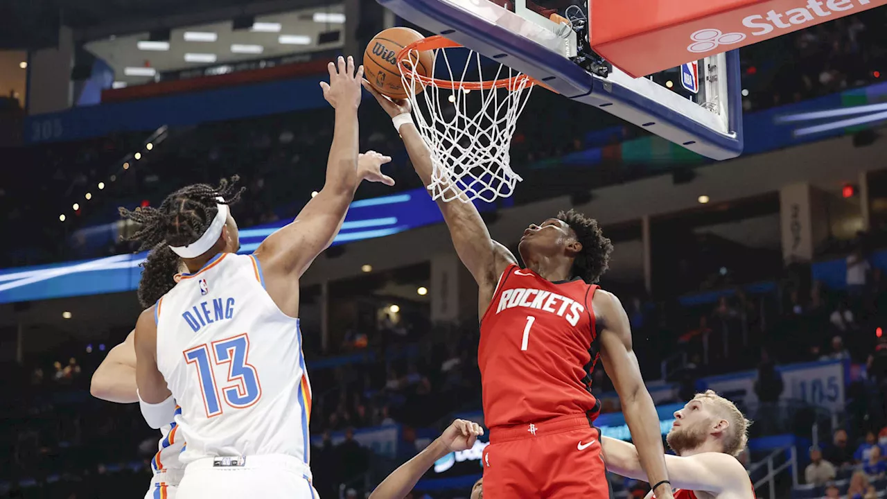 Injury Report, Updated Odds [11/8]: OKC Thunder vs Houston Rockets