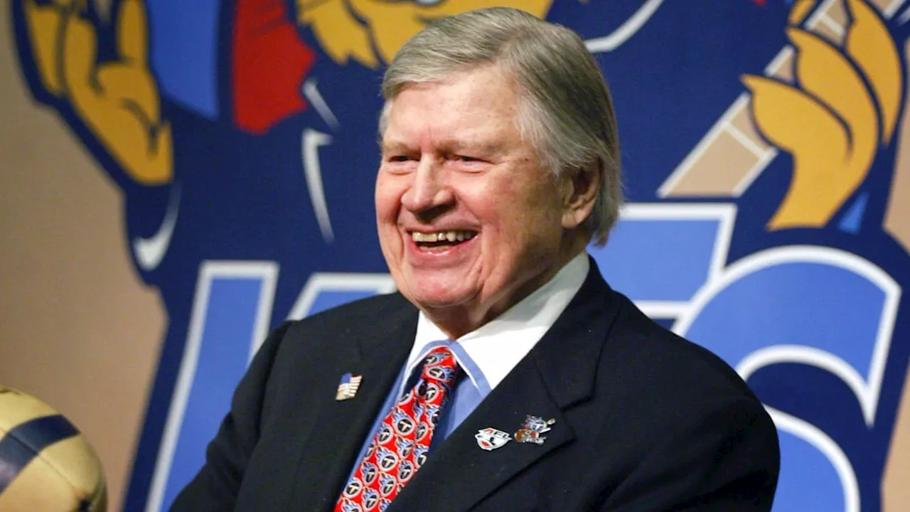 Tennessee Titans Founder Named Hall of Fame Semifinalist