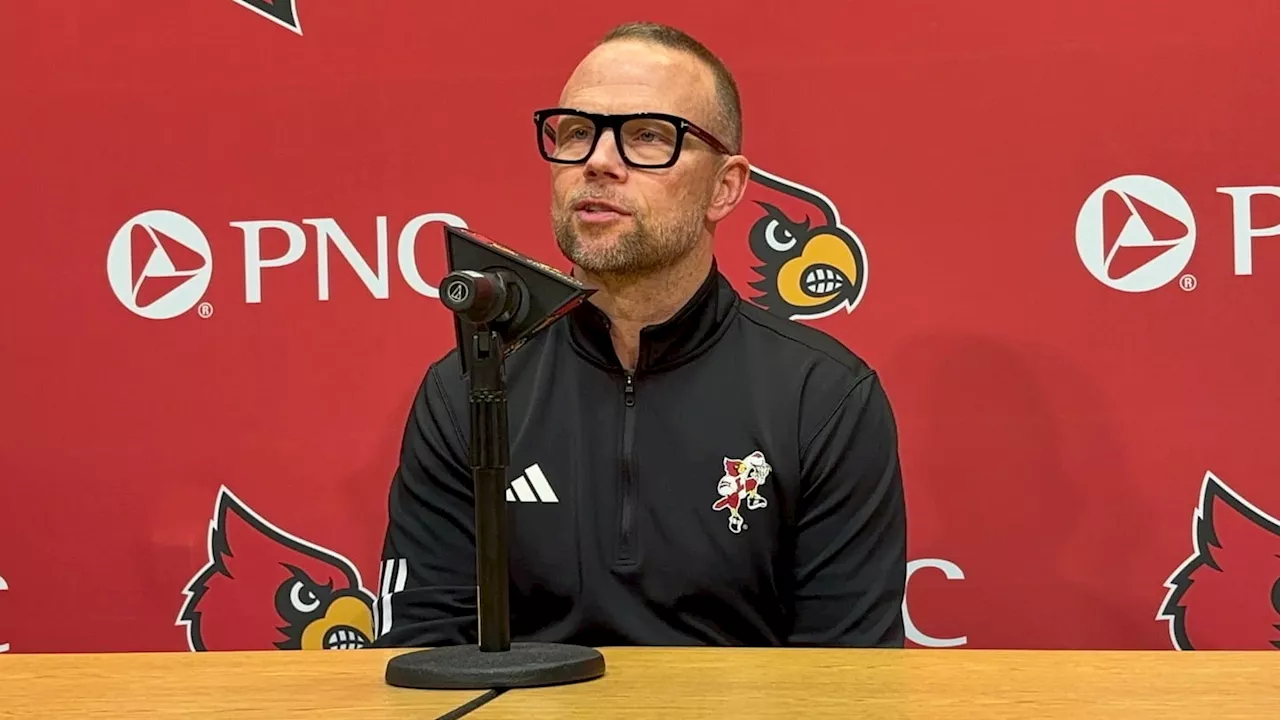 Watch: Louisville Men's Basketball Head Coach Pat Kelsey Previews Tennessee