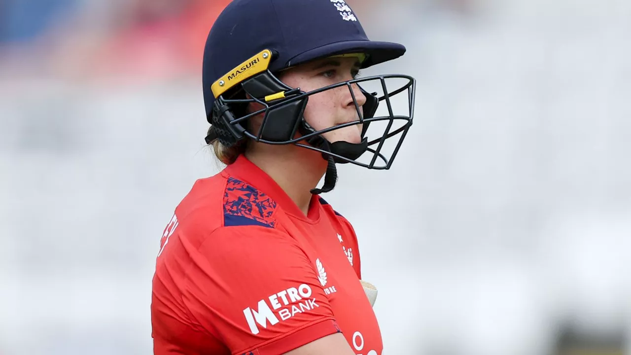 Alice Capsey: England all-rounder dropped from T20 and Test squads for South Africa tour