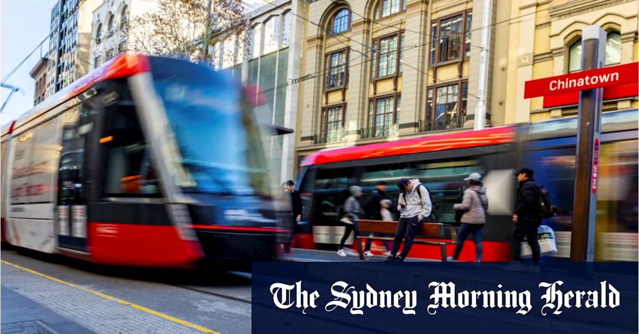 Free fares on Sydney’s light rail network in bid to end industrial standoff