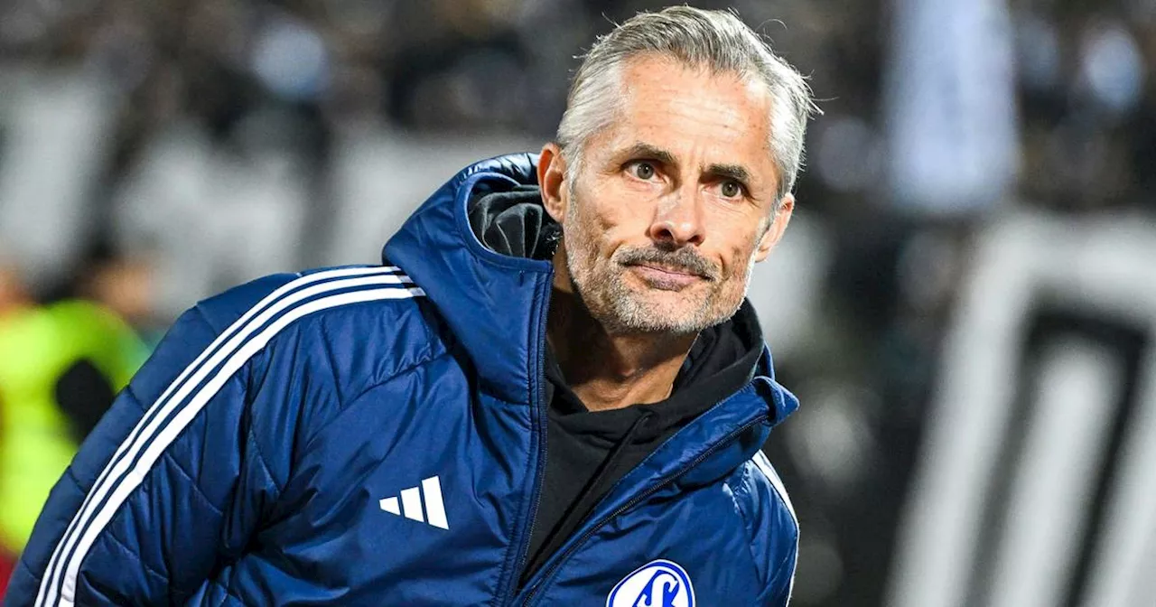 'Es gibt viele Meinungen': Schalke-Coach van Wonderen unter Druck