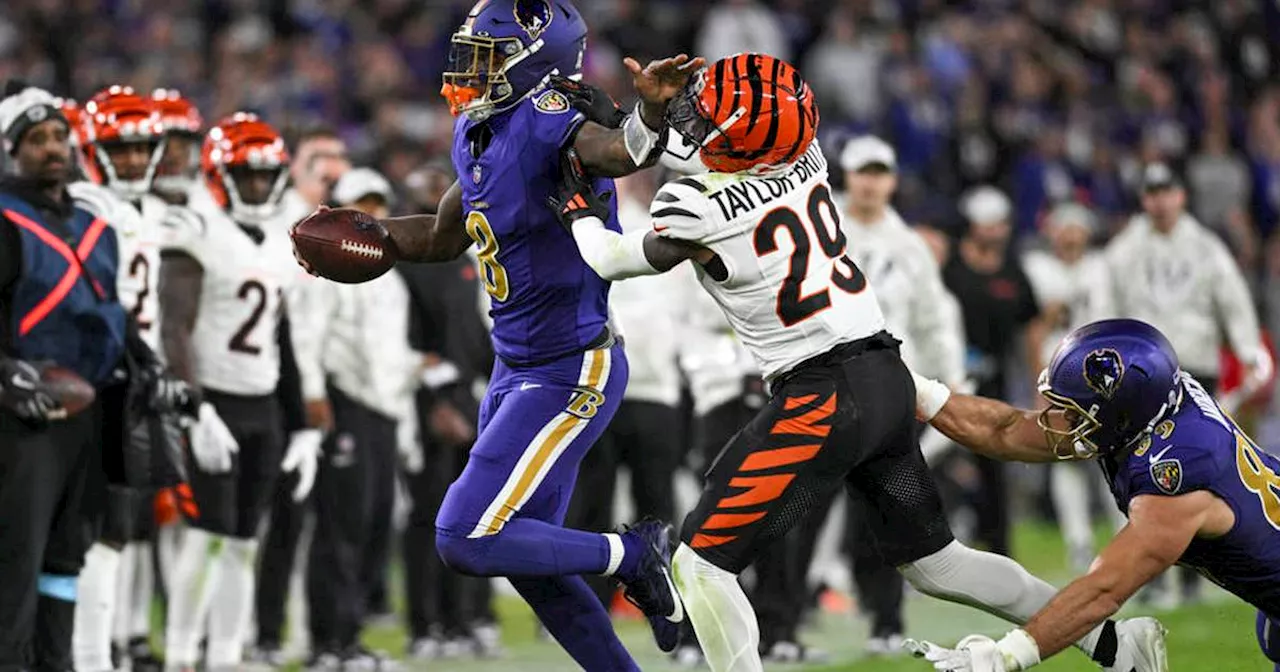 NFL: Jackson wieder Bengals-Schreck bei Ravens-Sieg