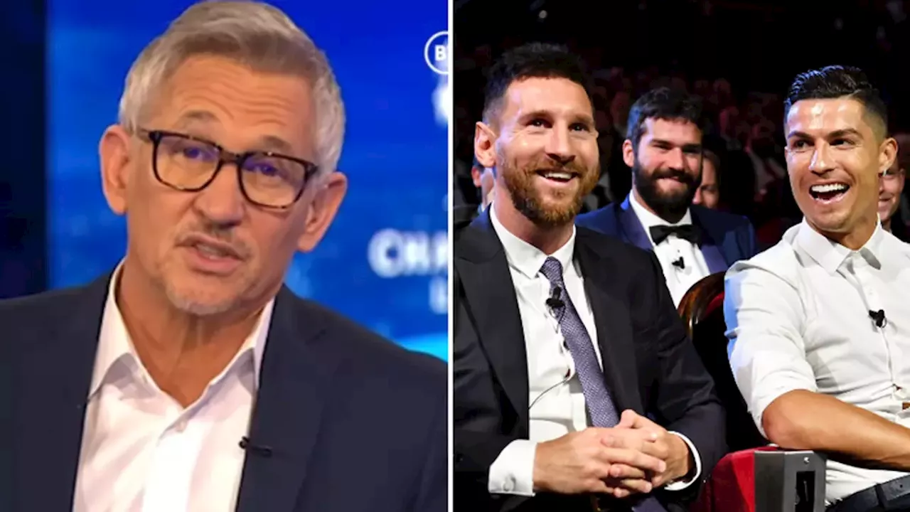 Gary Lineker didn't hesitate when asked to choose between Lionel Messi and Cristiano Ronaldo