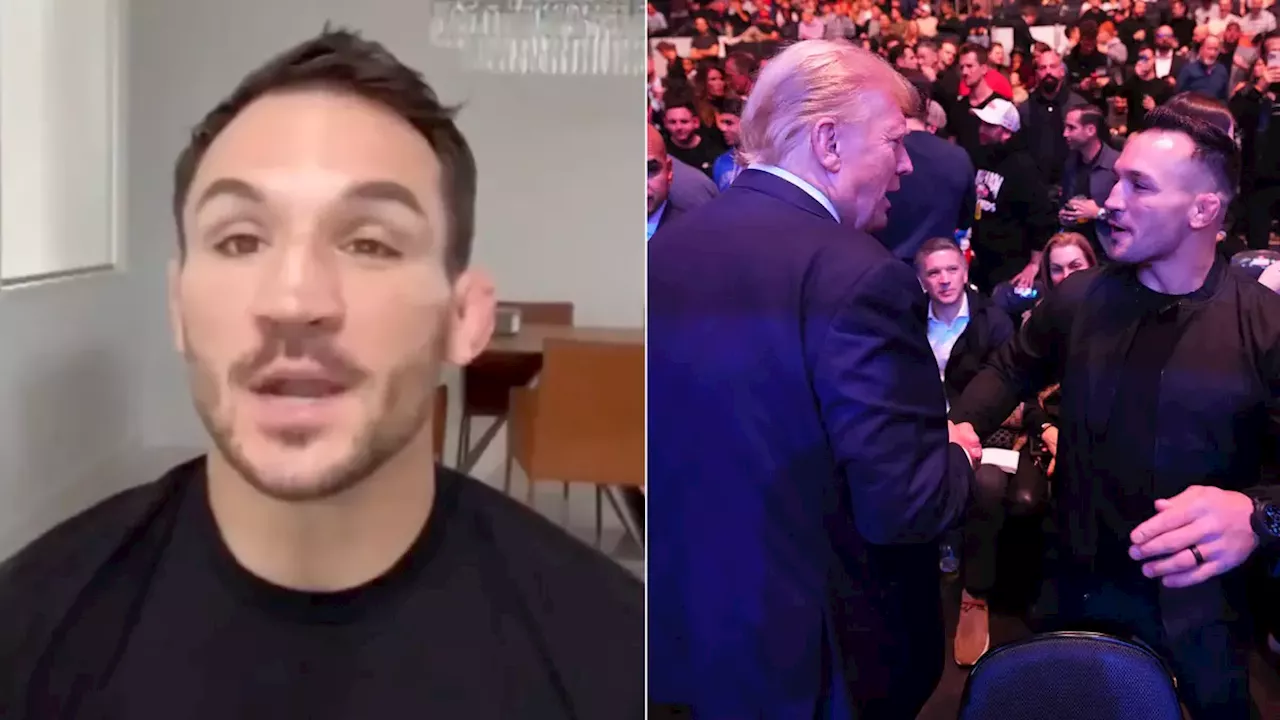 Michael Chandler reveals promise Donald Trump gave him about the UFC if he beat Kamala Harris