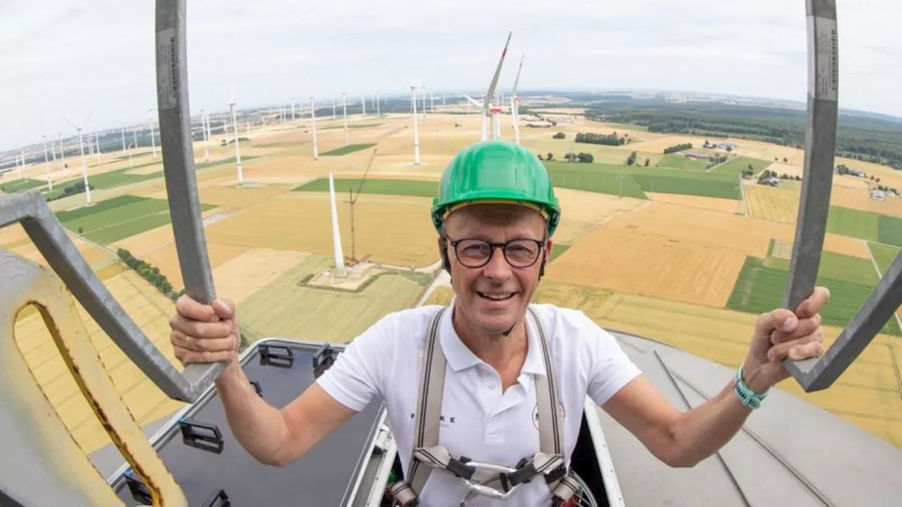 Windenergie: Kritik an Merz-Aussage: 'Finde Windräder schön'