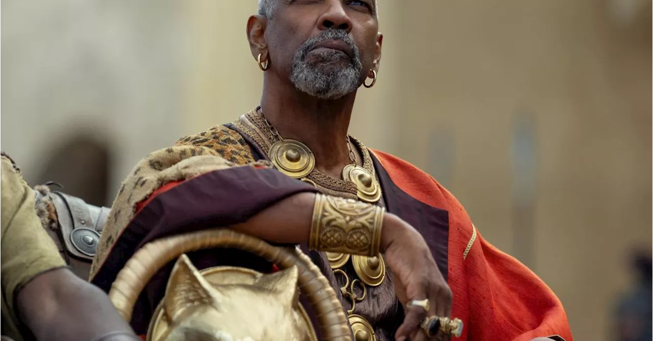 Denzel Washington dans Gladiator 2, mercredi au cinéma : « C’est le plus grand film auquel j’ai participé ! » 