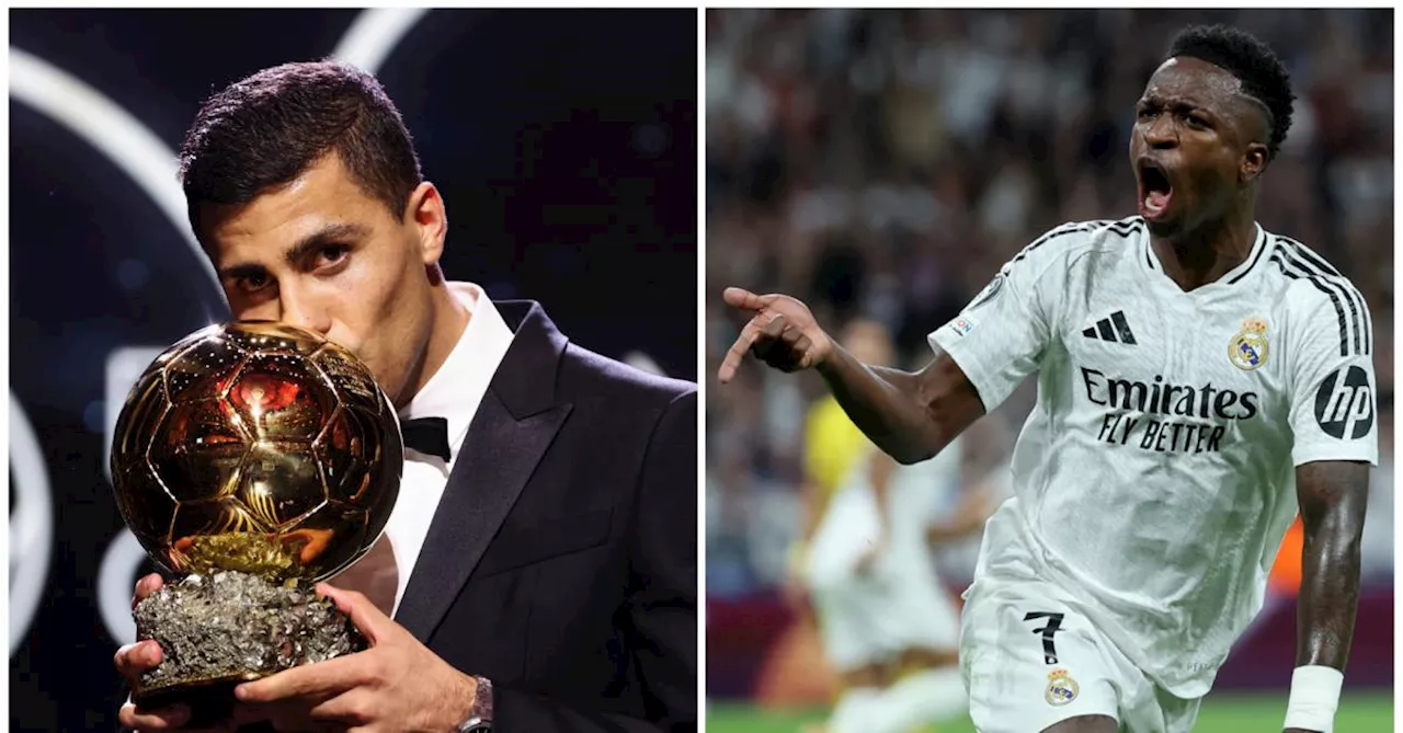 Rodri sacré Ballon d’Or devant Vinicius : des détails des votes dévoilés, cela s’est joué à rien !