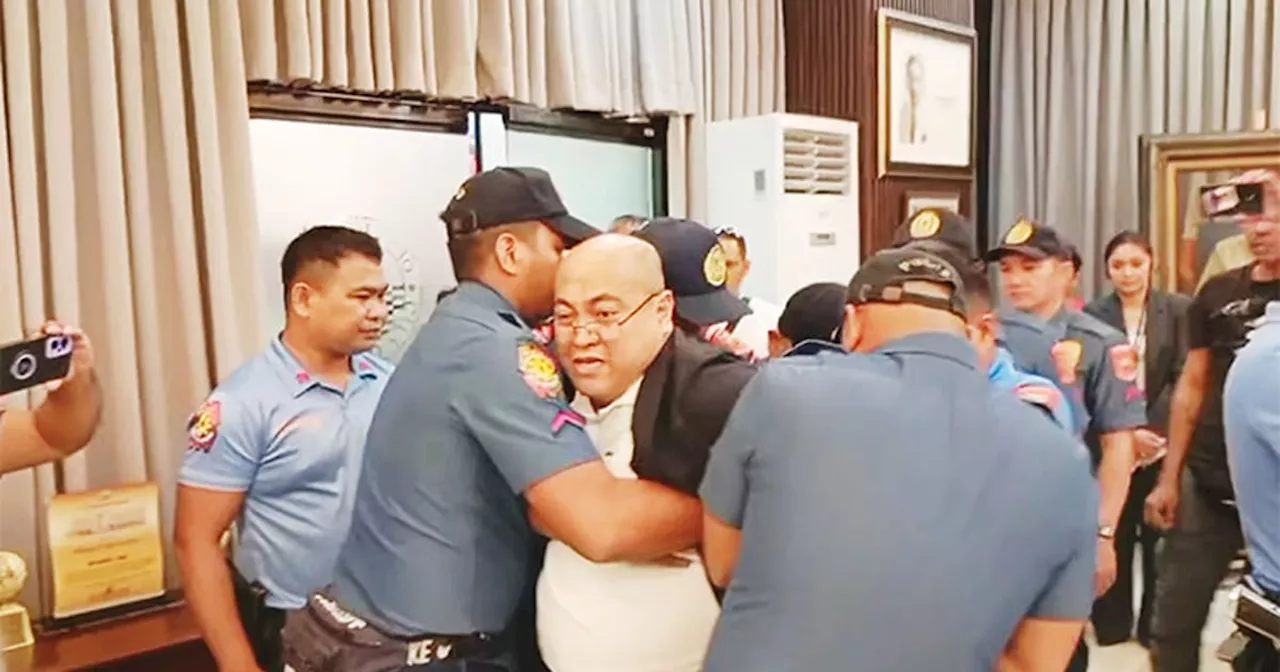 Collin Rosell gipusasan, gi-abog sa Cebu City Hall