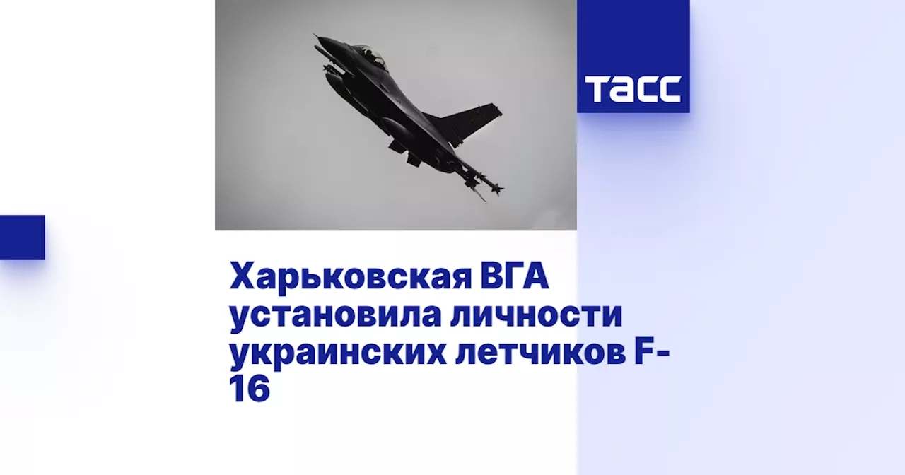 Харьковская ВГА установила личности украинских летчиков F-16