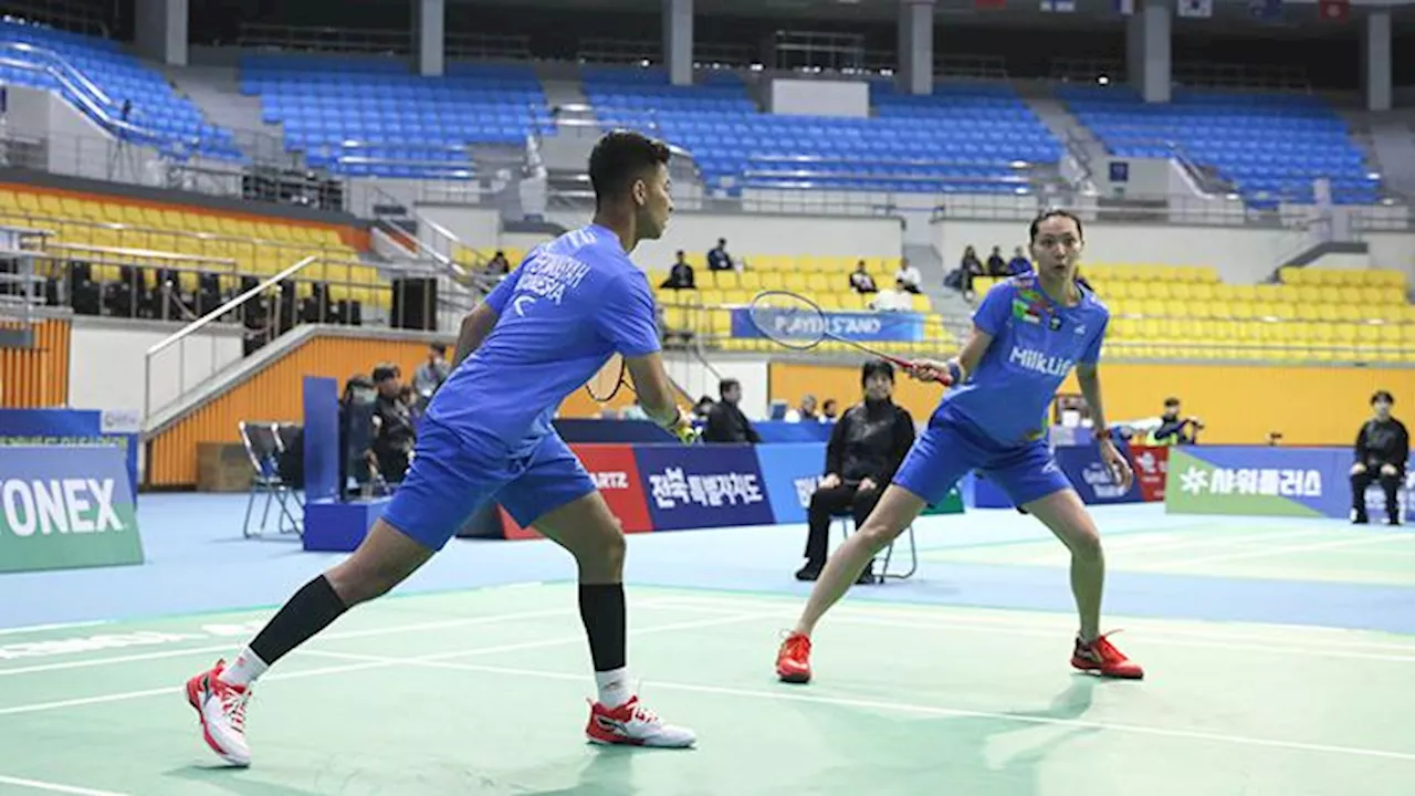 Hasil Korea Masters 2024: Dejan / Gloria Tembus Semifinal, Kalahkan Wakil Thailand