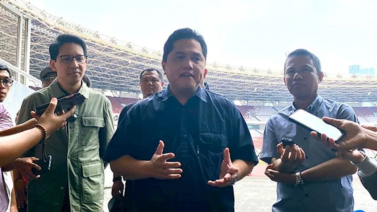 Kualifikasi Piala Dunia: Erick Thohir Ingin Timnas Indonesia Dapat Poin saat Lawan Jepang dan Arab Saudi