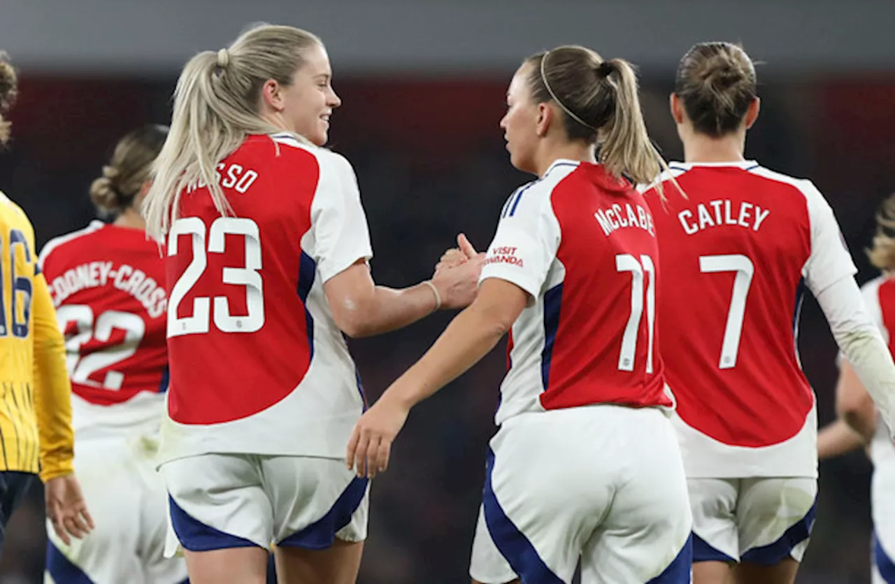 Ireland's McCabe claims two assists as Arsenal hammer Brighton