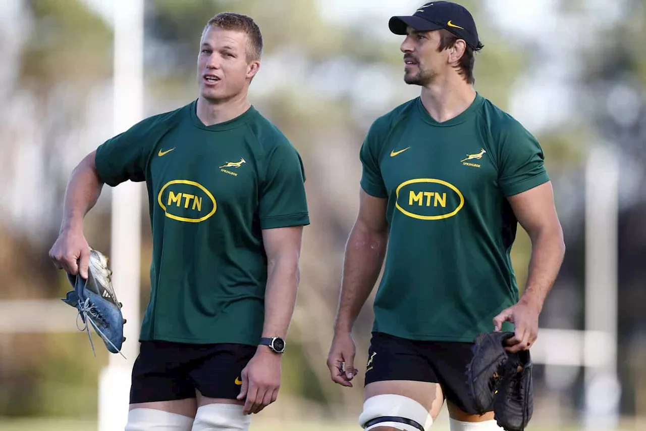 Springboks go 7-1 against Scots with Eben Etzebeth named captain