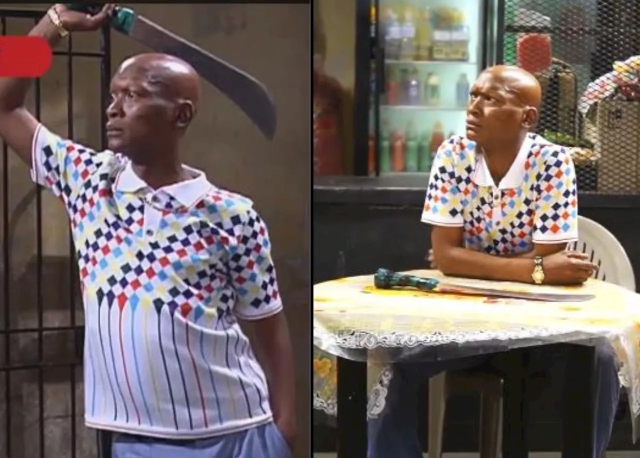 ‘Machete pose’: ‘Skeem Saam’ fans praise Warren Masemola’s performance