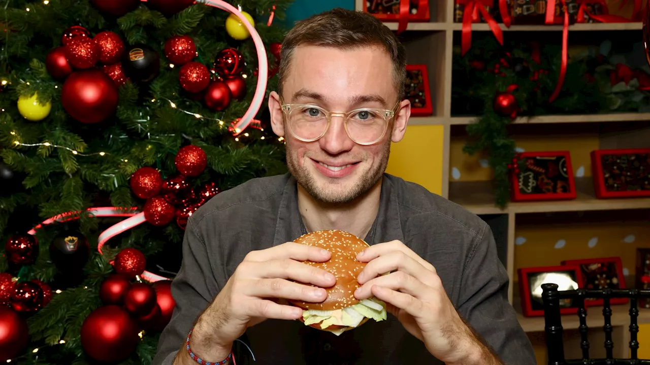 I tried McDonald’s Christmas menu including a dessert based on a classic festive chocolate