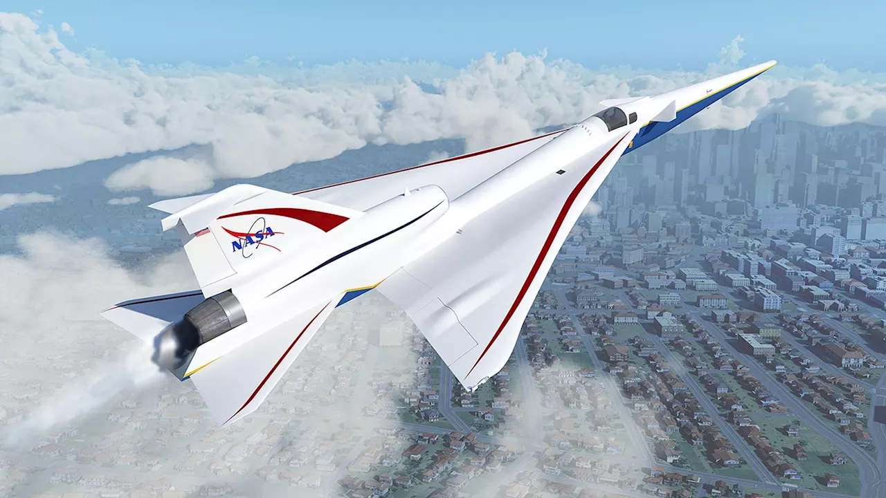 Nasa’s own ‘Son of Concorde’ jet that could fly from London to NYC in 3.5hr makes major progress towards fi...