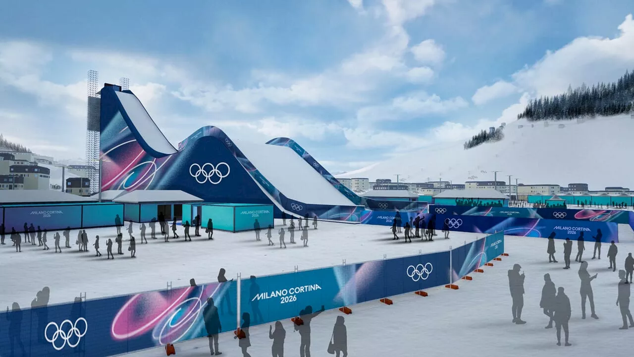 Milano Cortina 2026, svelata l'immagine delle Olimpiadi e Paralimpiadi invernali