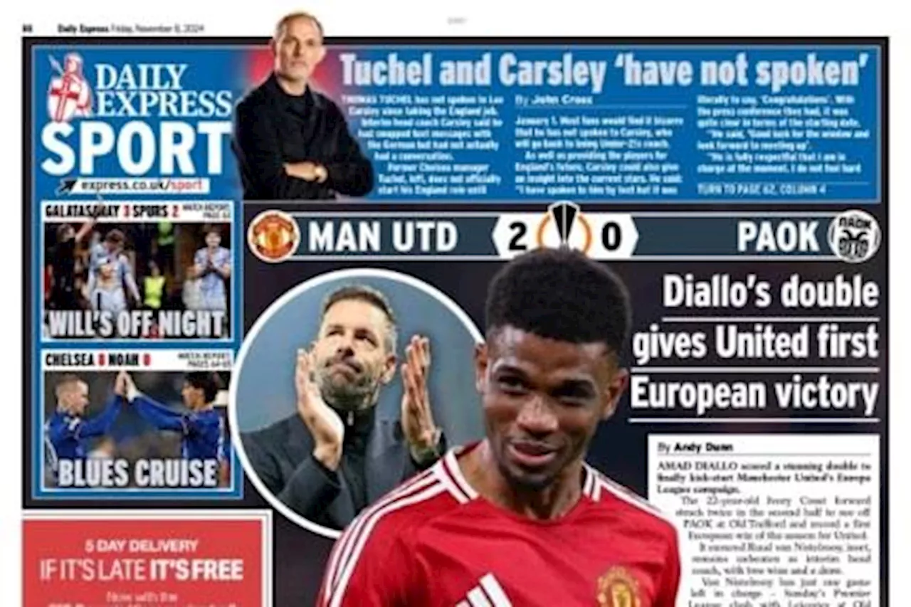  L'ex Atalanta Diallo lancia il Manchester United: 'È il mondo di Amad'