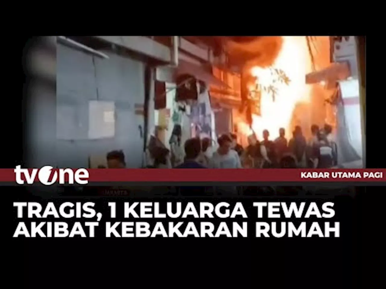 Terjebak di Lantai Dua, Satu Keluarga Tewas Terpanggang