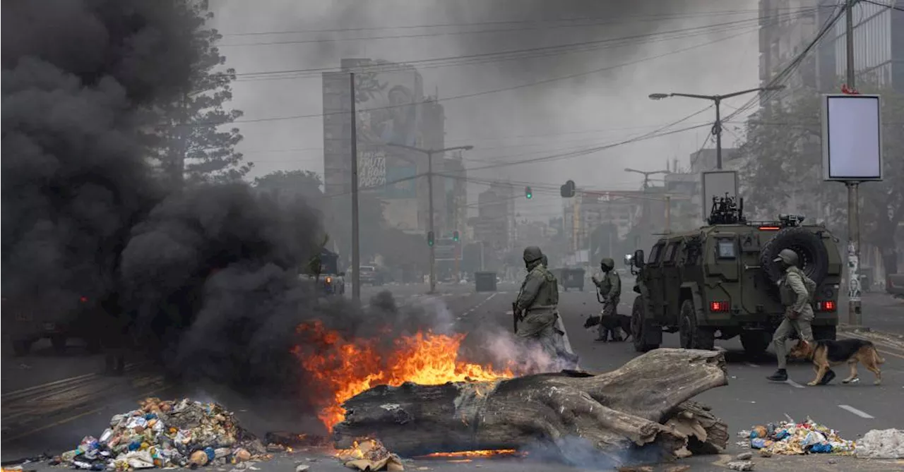 Protestos da oposição em Moçambique terminam com 3 mortos e 66 feridos