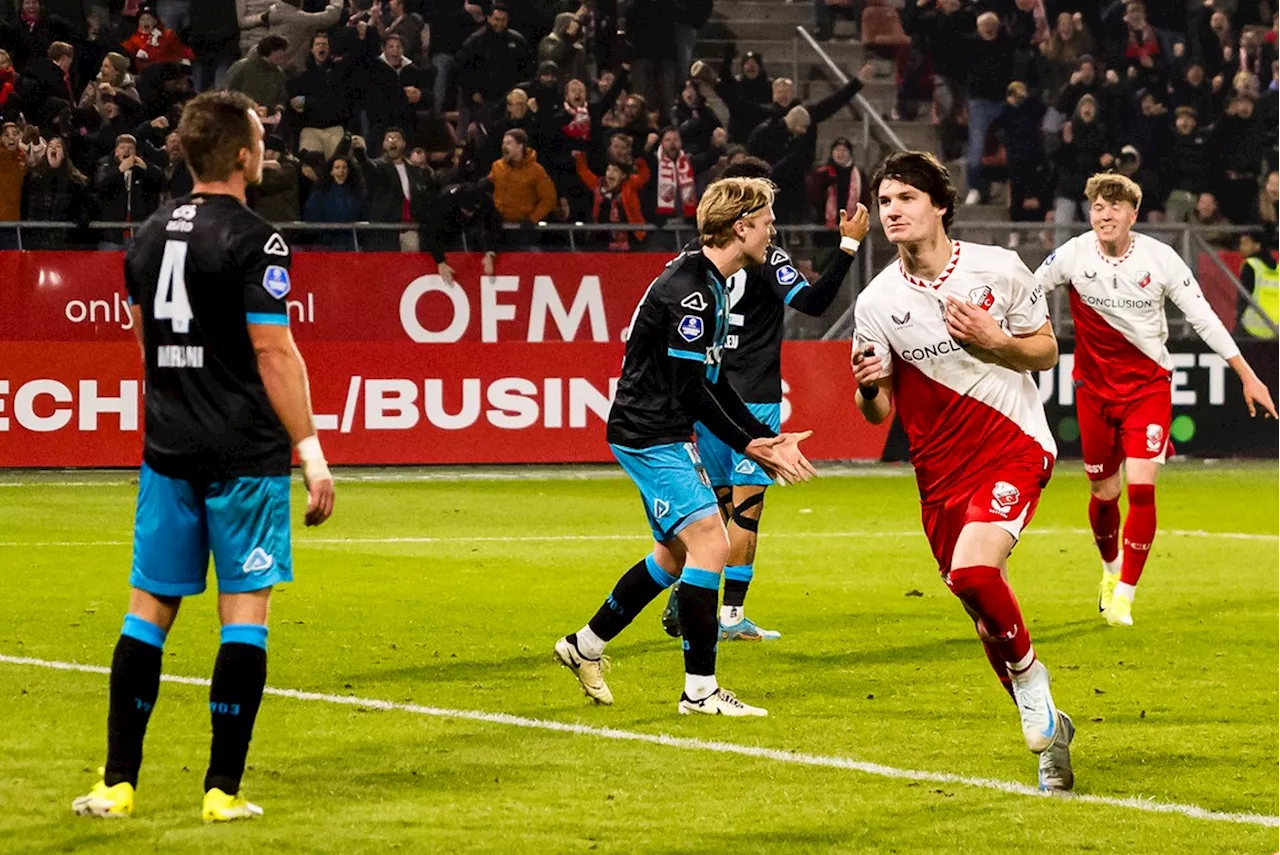 FC Utrecht overleeft twee ballen op de paal van Heracles en wint wéér