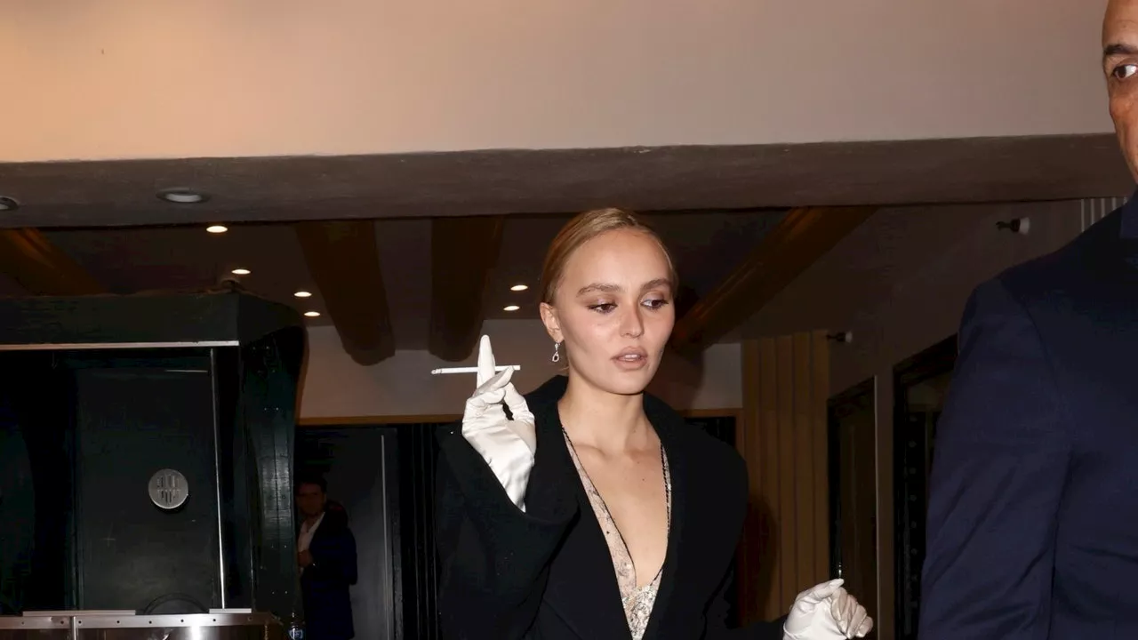 1920s Fashion Fits Lily-Rose Depp Like a Glove