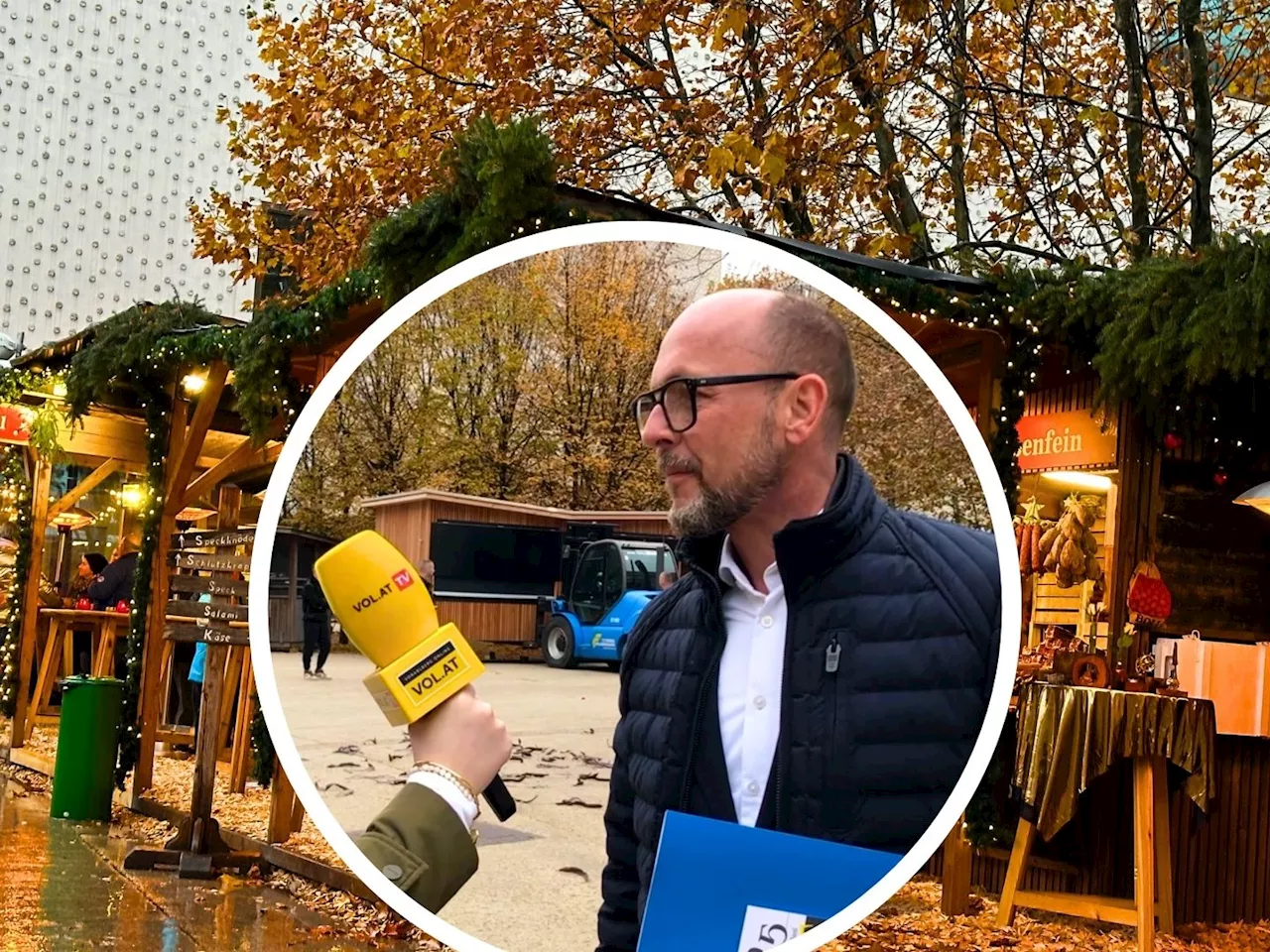 Eine neue Attraktion auf dem Bregenzer Weihnachtsmarkt: Michael Ritsch im Interview